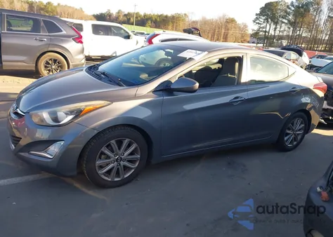 2014 Hyundai Elantra Se z USA, uszkodzony, nr VIN 5NPDH4AEXEH516839